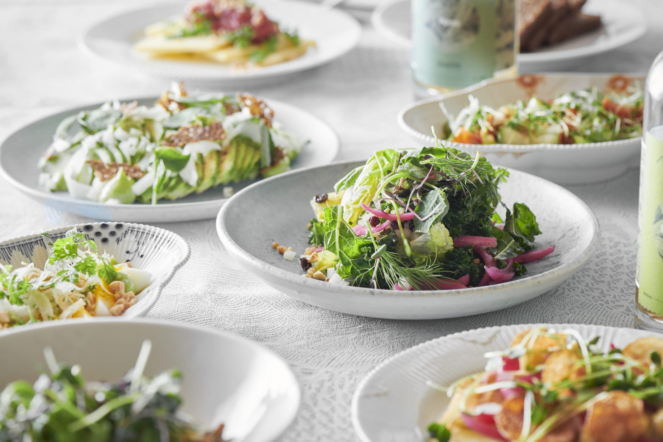 Lækker vegetar menu
